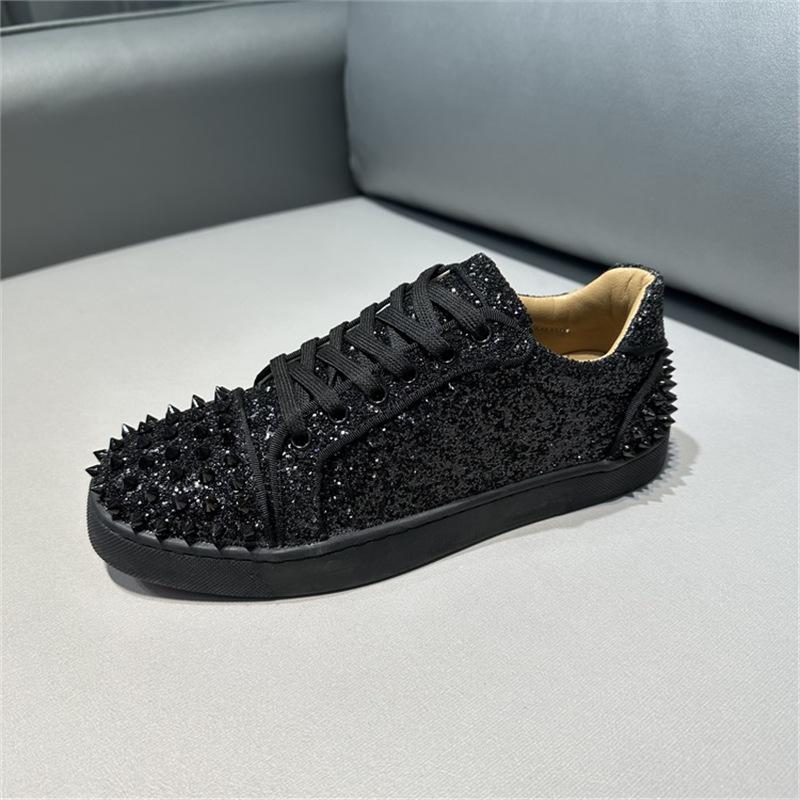 Podzimní nízké boty s horkými kamínky, pohodlné, ležérní, s měkkou podrážkou qs