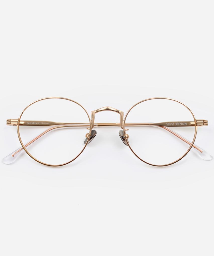 Lipeobeullika Titanium Rep401 Tenon (4 Colors) Blue Light Blocking Glasses