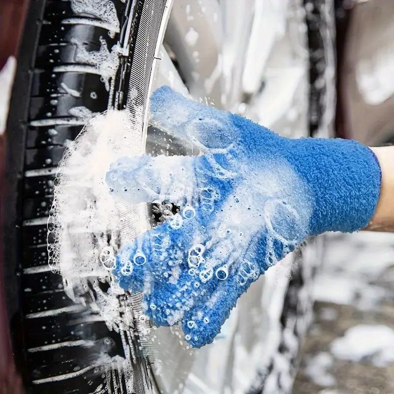 Microfiber Dusting Gloves for Efficient Cleaning - Ideal for Plants, Blinds & Hard-to-Reach Areas