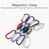 Magnetic Clasps Multi-function Strong Magnetic Mountaineering Buckle Anti-loss Rope Carabiner For Outdoor Fishing