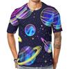 Vesmír Planeta Vesmír Galaxie Tričko Pánské Dámské Dětské Trička 3D Tisk Harajuku Cool Vzory Trička Móda Streetwear Topy