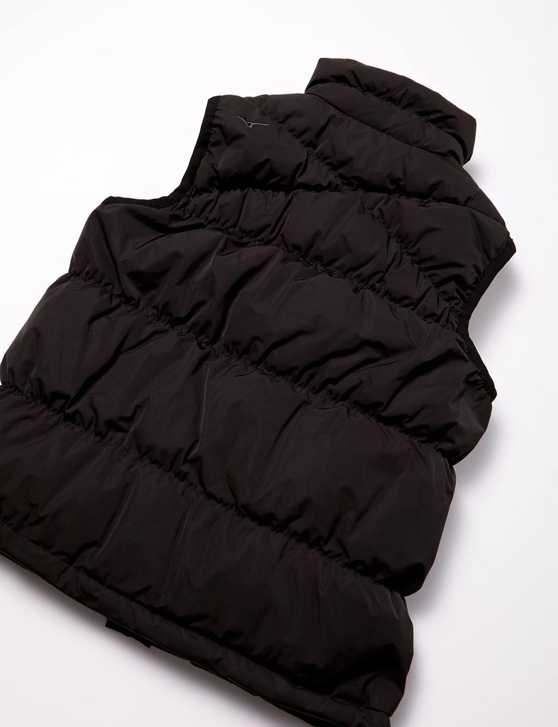 Mizuno Breath Thermo Midweight Down Vest for Outdoor Go to by After Dark Size M Size Travel, B2ME9717, Women's, Brown, (Japan M)