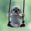 Bulldog Car Pendant Swing Dog Car Hanging Creative Auto Interior Accessories  Automobile