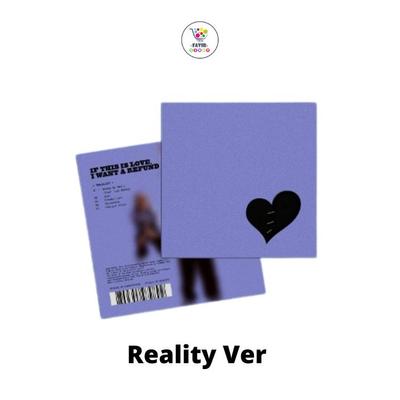 Digipak Reality Ver KINO 1st EP JEŚLI TO JEST MIŁOŚĆ, CHCĘ ZWROTU PIENIĘDZY