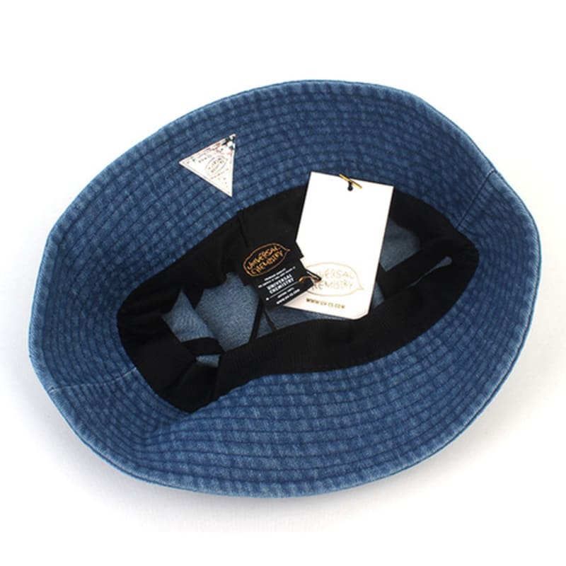 Universal chemistry Bubble Denim Bucket Hat