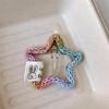 Fashion Handmade Plush Hair Clips For Women Sweet Star Heart Hair Clamp Side Bang Barrettes Hair Accessories Baby Hairpins