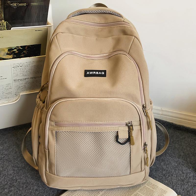 

School bag Elementary school girl Junior high school student High school student boy College student Backpack Multi-layer backpack