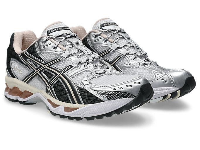 1203A543-104 Asics Gel-Nimbus 10.1 White Obsidian Grey (Men's)