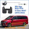 Apărători de Noroi Față Spate Pentru Mercedes Benz Vito Clasa V W447 2016- Apărători Anti-Stropire Apărătoare de Noroi Apărători Noroi Accesorii Auto 4buc