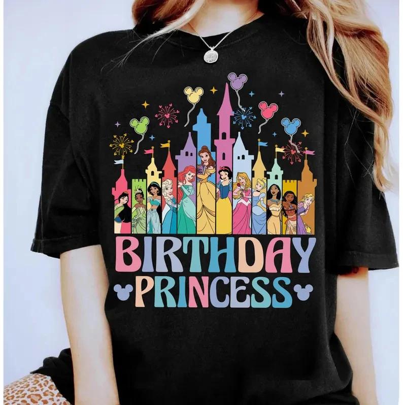 Princesses Birthday T Shirt Gift For Friends S