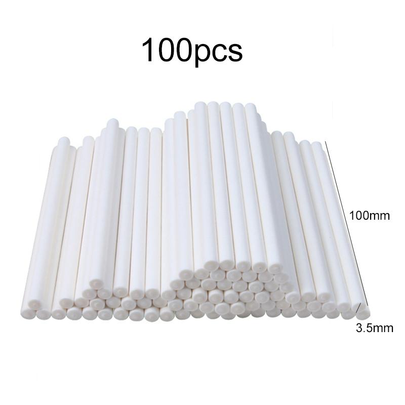 Lollipop Paper Stick Solid Color Multiple Lengths Disposable Kitchen Baking Tools Household DIY Candy Chocolate Making TMZ