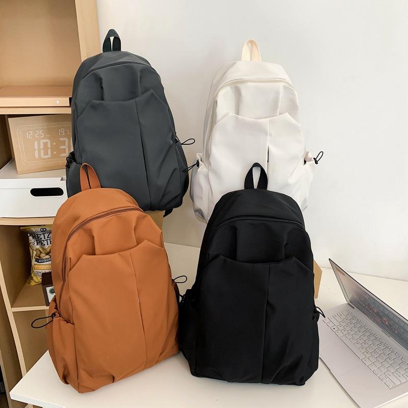 Schoolbagins Backpack Women's Large Capacity College Student School Bag Men's College Style Women's Junior High School Student Backpack Men's Ins