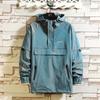 Spring Hooded Casual Men's Jacket Street Style Windbreaker Bomber Jacket Men's Jacket 3 Warmth To Choose from