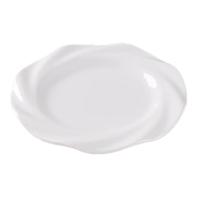 Huemax HAFC1 Melamine Floral Round Dinner Plate