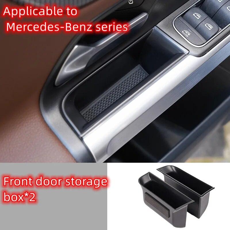 Car Door Front and Rear Handle Central Control Armrest Box Storage Interior Decorate Stuff For Mercedes-Benz GLB220/180/200 EQB