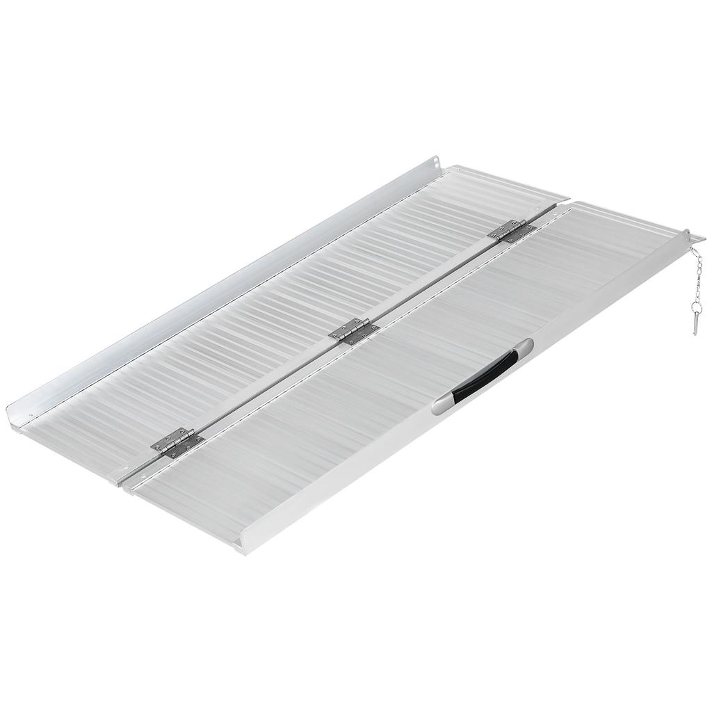 Loading Ramp Wheelchair Access Ramp Foldable Anti Slip Load Capacity 270 Kg