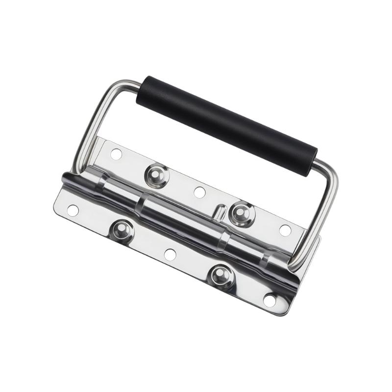 Stainless Steel Thickened Spring Handle Wooden Cabinet Box Door Handle Replacement Heavy Duty Metal Pull Handle