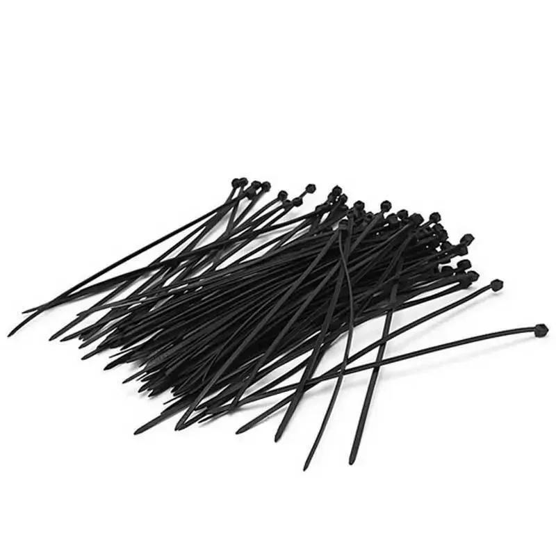 5-100 Stück Kunststoff-Nylon-Kabelbinder Selbstverriegelnde Schnüre Riemen Verstellbare Kabel Befestigungsschlaufe Haus Büro Draht Reißverschlussbinder 300-1000mm