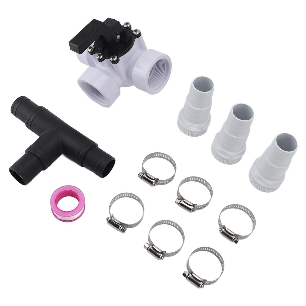 Diverter Valve Replacement, G1 1Celsius2 Female Thread, Easy To Install Swimming Pool Diverter Valve for Spa