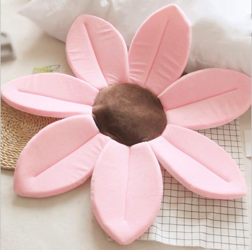 Buy Newborn Mat Bathing Tub Cushion Baby Take Shower Flower Pocket Bath Flower Pad at affordable