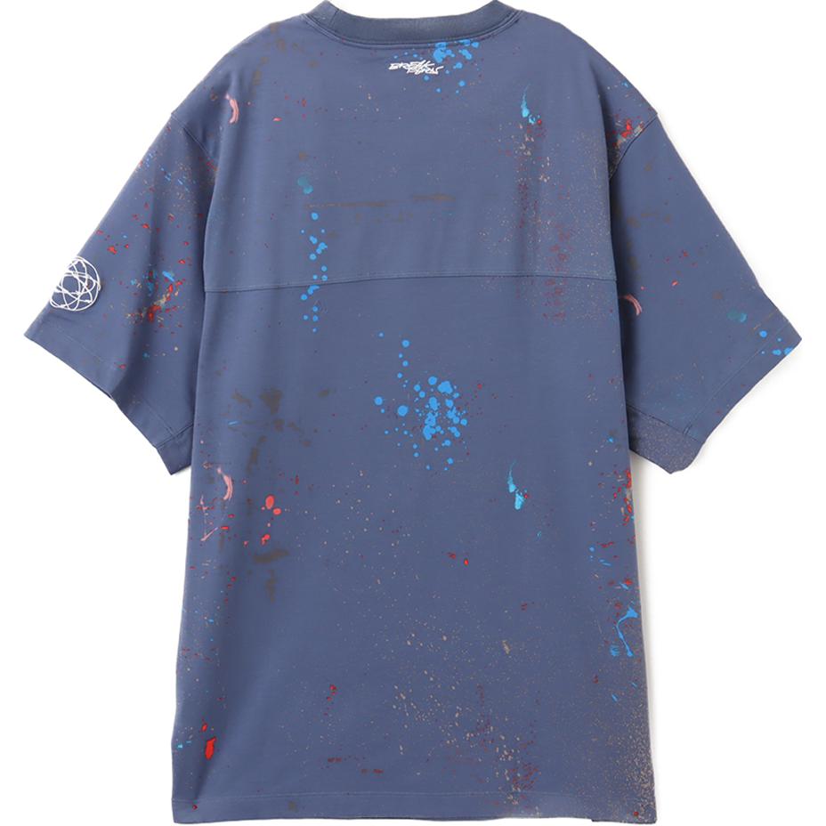 Nike X Futura Paris Olympic Series SS24 USA M NK Collection Splash Design Breathable Fashion Print Casual Versatile Short Sleeve T-Shirt FQ7114-491