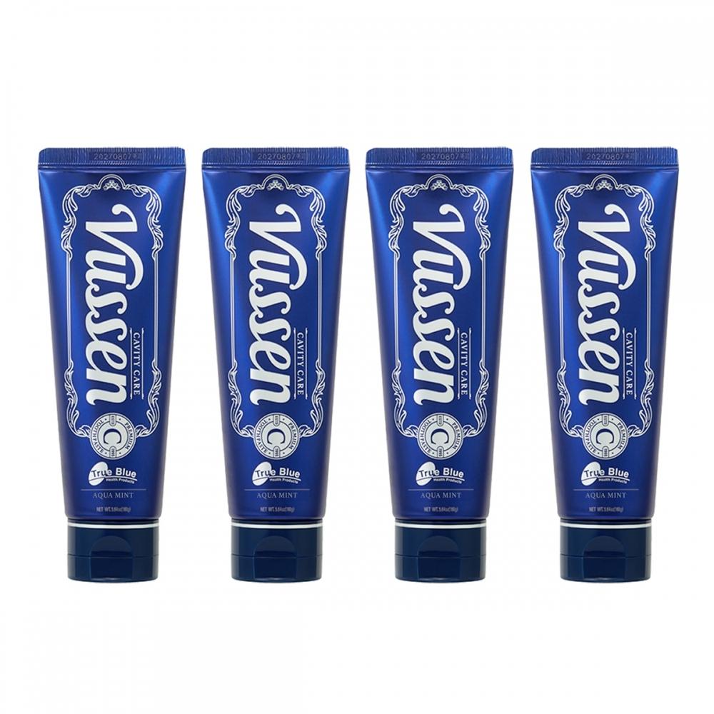 Busen True Blue C Tooth deCay Care Toothpaste 160g X 4