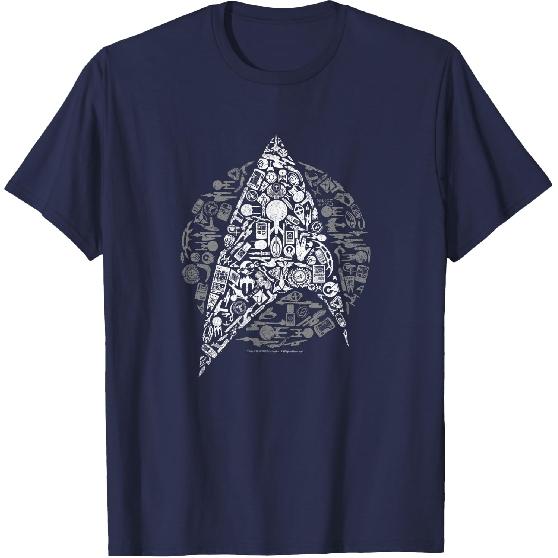 Star Trek: The Original Series Iconic Mashup T-Shirt