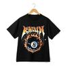 Raging 8 Ball Flame Retro Cool T-shirt - Edge Fashion Retro Streetwear Tee