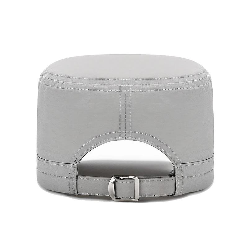 New Mens And Womens Flat Cap Venting Holes On The Military Academy Cadet Caps Fashionable Classic Outdoor Casual Sport Sun Hat