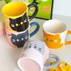Creative Style Cat Coffee Cup Cute Design Ceramic Mug Household Goods Coffee Mug  Kitchen Supplies
