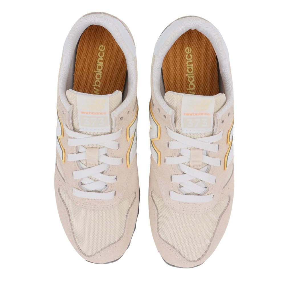 New Balance Women's WL373 - Lightweight Lifestyle Sneaker Off-White 23.5cm