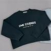 EME Rabbit Fleece Knit Top Winter Unisex Loose Fit Crewneck Pullover Streetwear