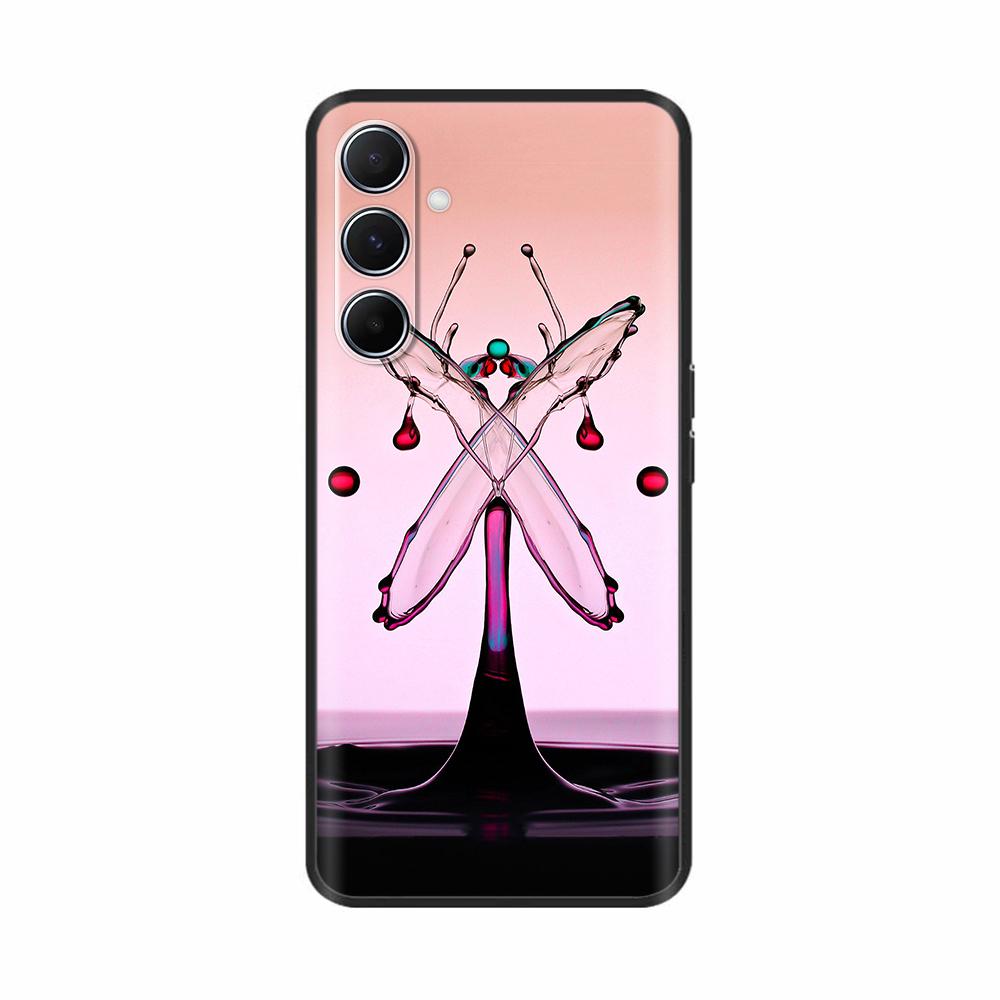 Silicon Phone Case For Samsung Galaxy A26 A36 A56 A16 5G Shockproof Shell Soft Black Painted Back Cover Fundas Cases Coque Para