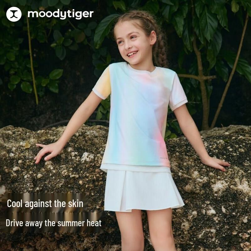 Moodytiger Girls' Cooling Pleated Athletic Skirt