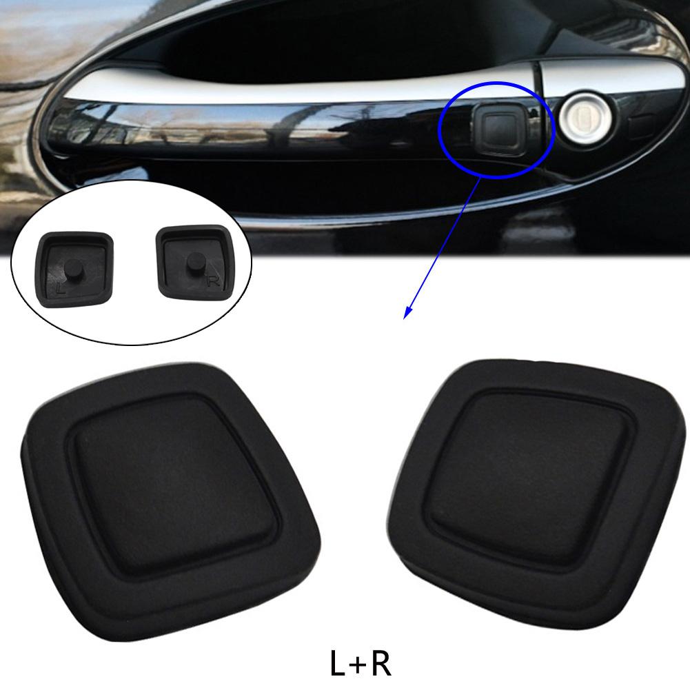 Keyless Entry Door Handle Button Black Cover Cap Front Left Right For Mercedes For Benz S/CL/SL Cass W220 R230