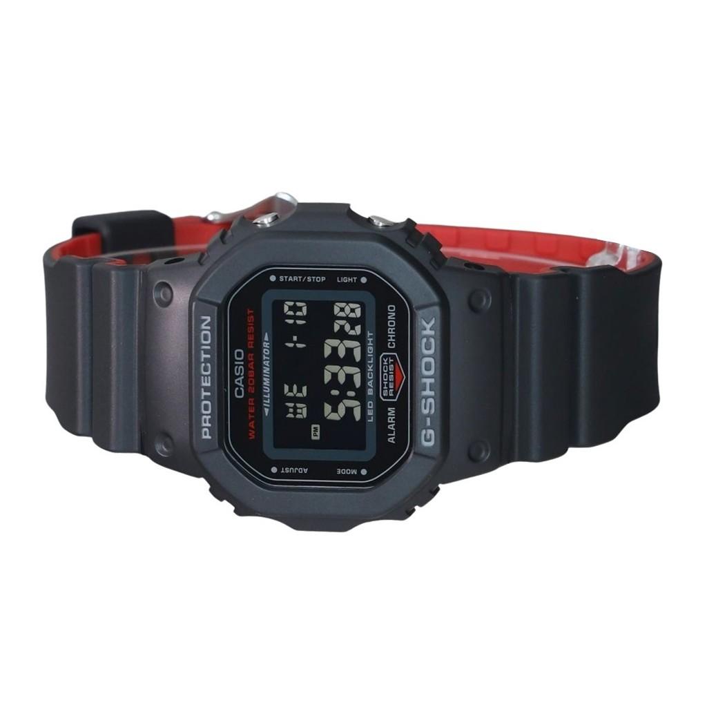 Casio G-Shock Digital Harzarmband Quarz DW-5600UHR-1 200M Herrenuhr