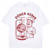 Funny Doner Kebab Graphic T-shirt Men Women Fashion Vintage Short Sleeve Cotton Casual Oversized High Quality T Shirt Streetwear