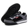 Mens Mountain Bike Cycling Shoes Flat Sole Stiff Rubber Outsole Breathable MTB Clipless Pedal