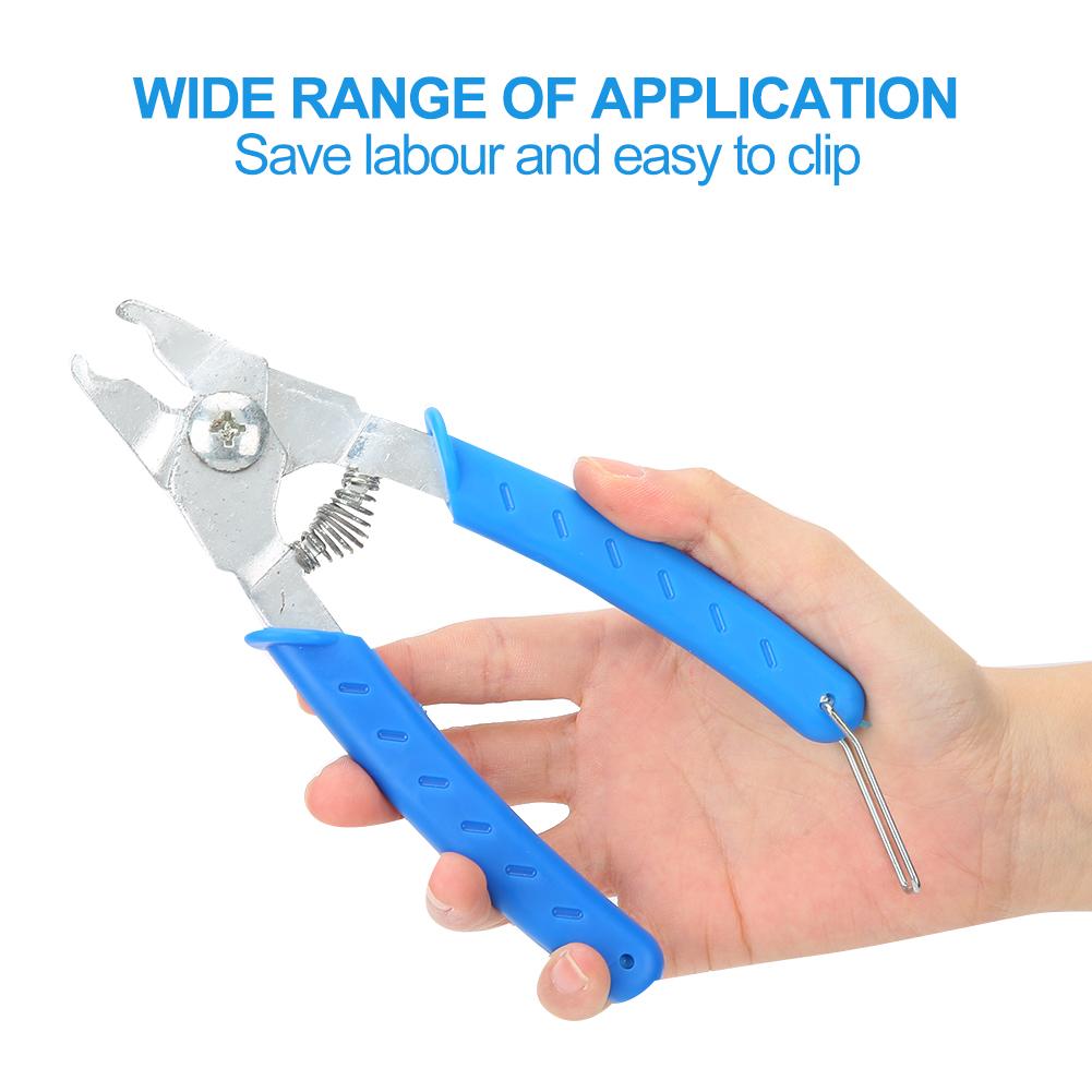 Metal Anti-Skid Handle Chicken Coop Rabbet Cage Repairing Pliers Clips Tool Accessory for All Kinds