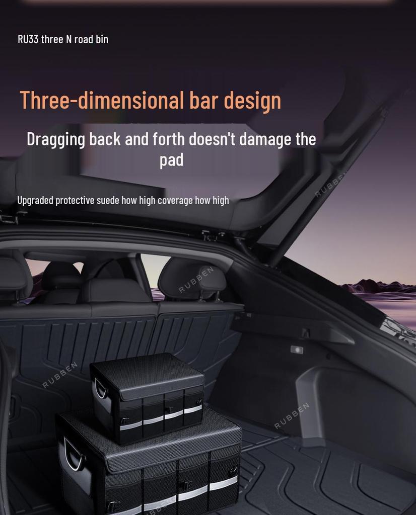 XPeng MONA M03 2025 Trunk Mat TPE Semi-Enclosed Waterproof Accessory
