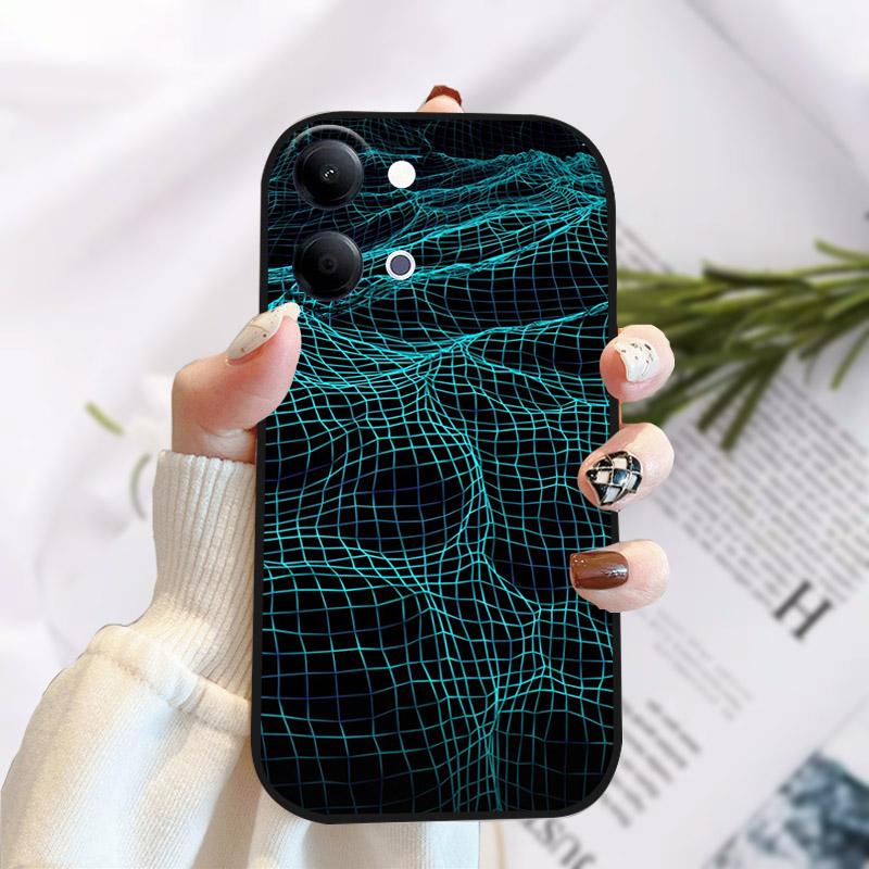 For VIVO Y05 Y 05 4G Case Fashion Painted Shockproof Bumper For VIVO Y11D Y21 4G 2026 Silicone Cover Soft TPU Phone Shell Coque