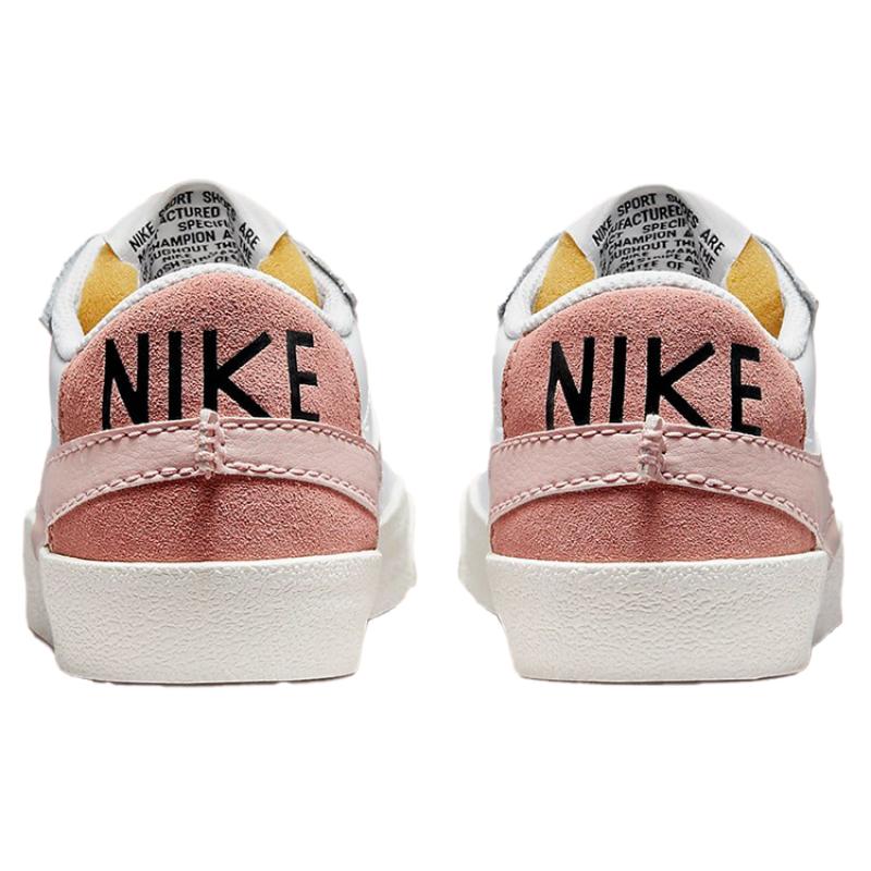 Nike Blazer Low 77 Jumbo White Pink Oxford Women's Sneakers Skateboard Shoes DQ1470-102