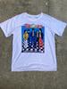 VTG The Cars Band T-shirt Manches Courtes Coton Blanc Toutes Tailles Chemise T-shirt Unisexe