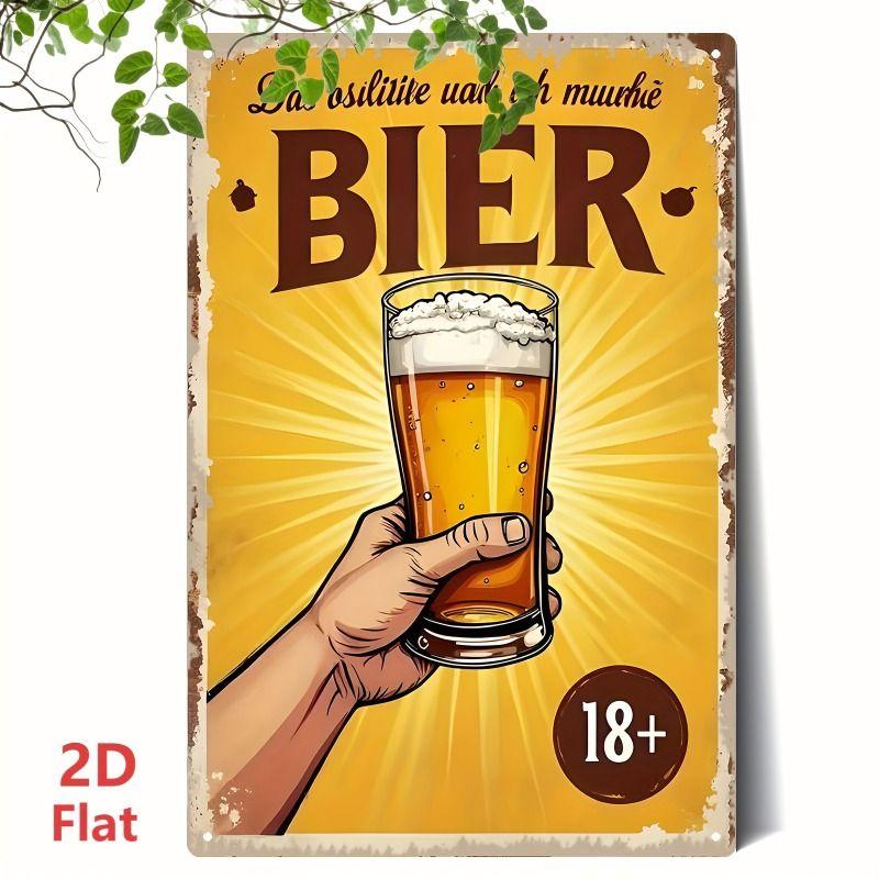 

Beer Poster Metal Wall Sign