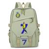 Football Player C Luo Peripheral Printing Trend Schoolbag Junior High School High School Students Large Capacity Spine Backpack