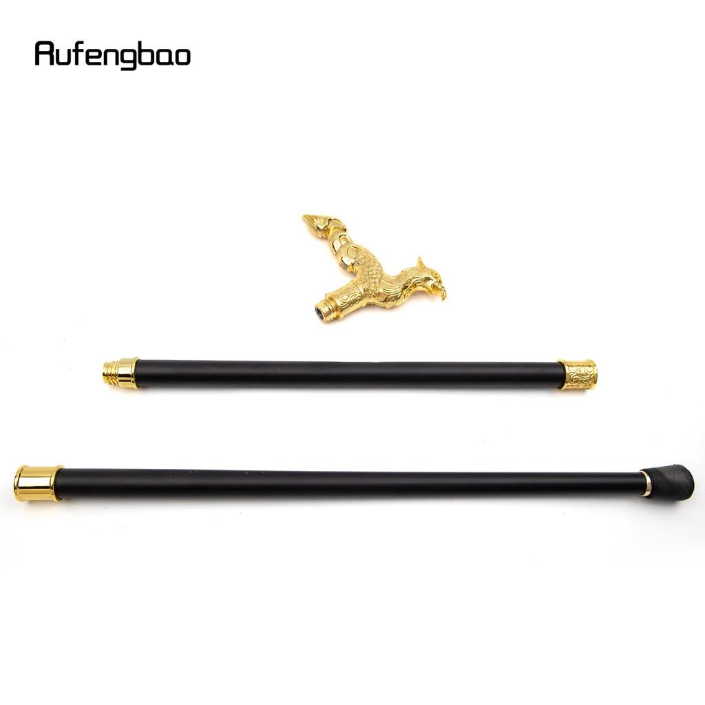 Golden Phoenix Baston de mers cu coadă lungă Baston de mers la modă Baston de mers pentru domn, de lux, 93 cm