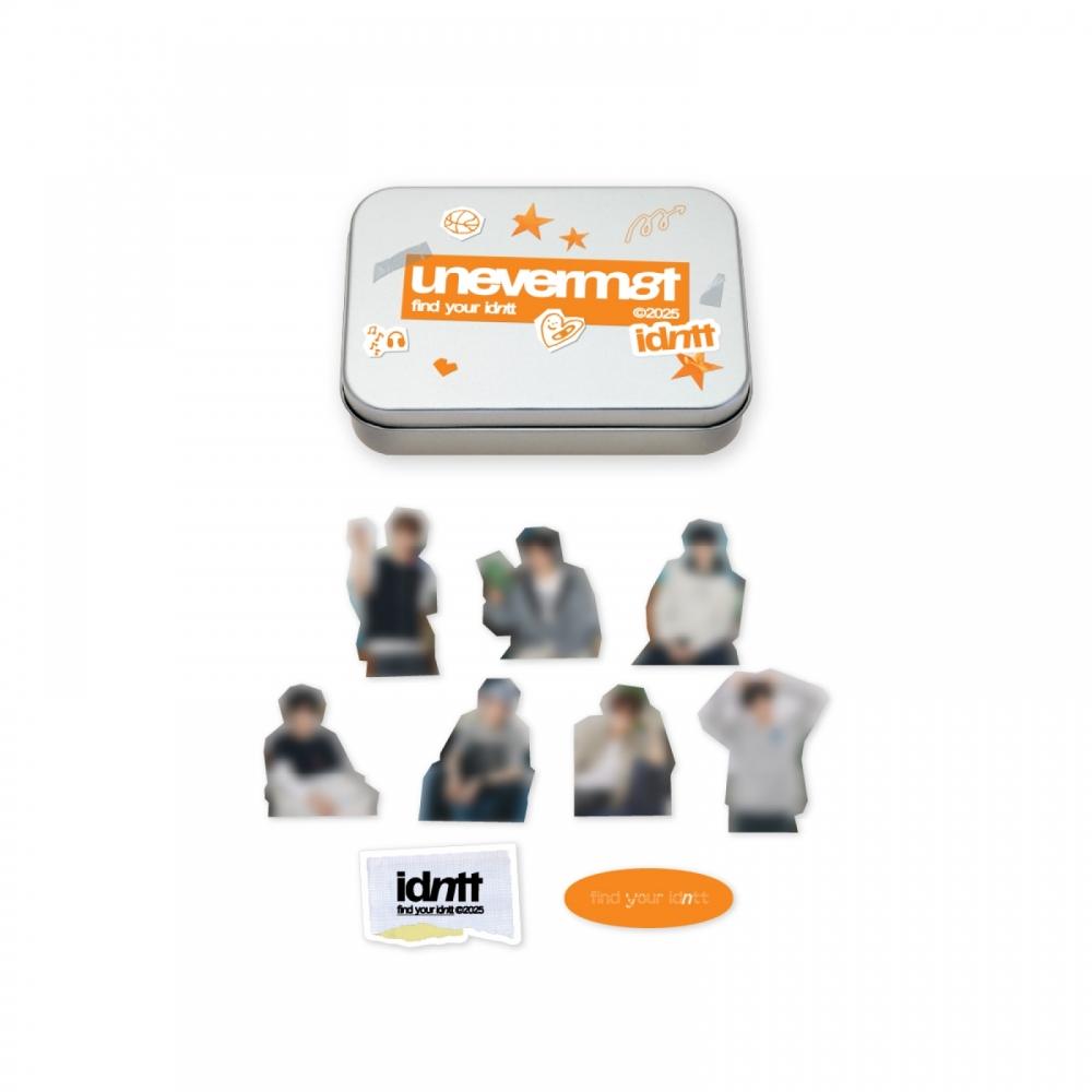 Idntt Набор наклеек в жестяной коробке 04
