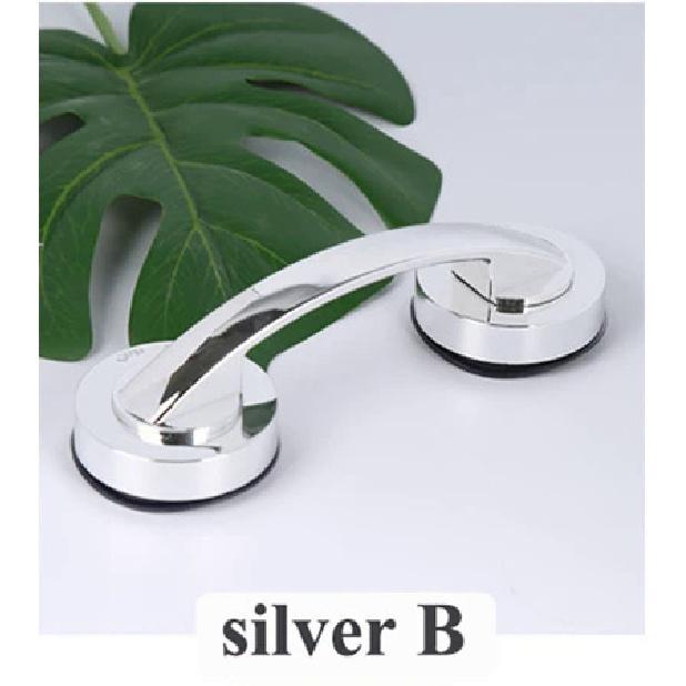 

Противоскользящий поручень для душа без сверления, обеспечивает безопасный захват с присоской для безопасного захвата в стеклянной двери ванной комнаты