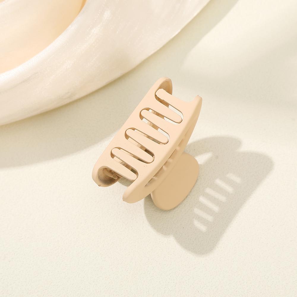 6Pcs/Set Solid Color Flower Hair Claw For Women New Simple Ponytail Hair Grip Hair Clips Hairpins Hair Accessories Headwear