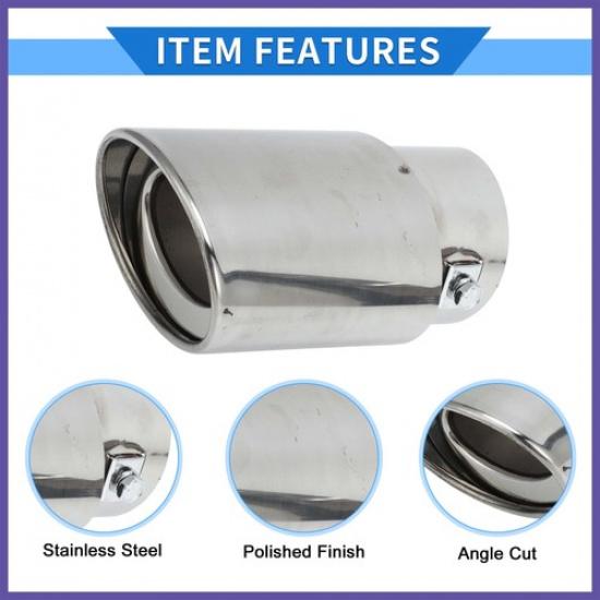Slant Exhaust Tip 12 inch - 24 inch Inlet 34" Outlet